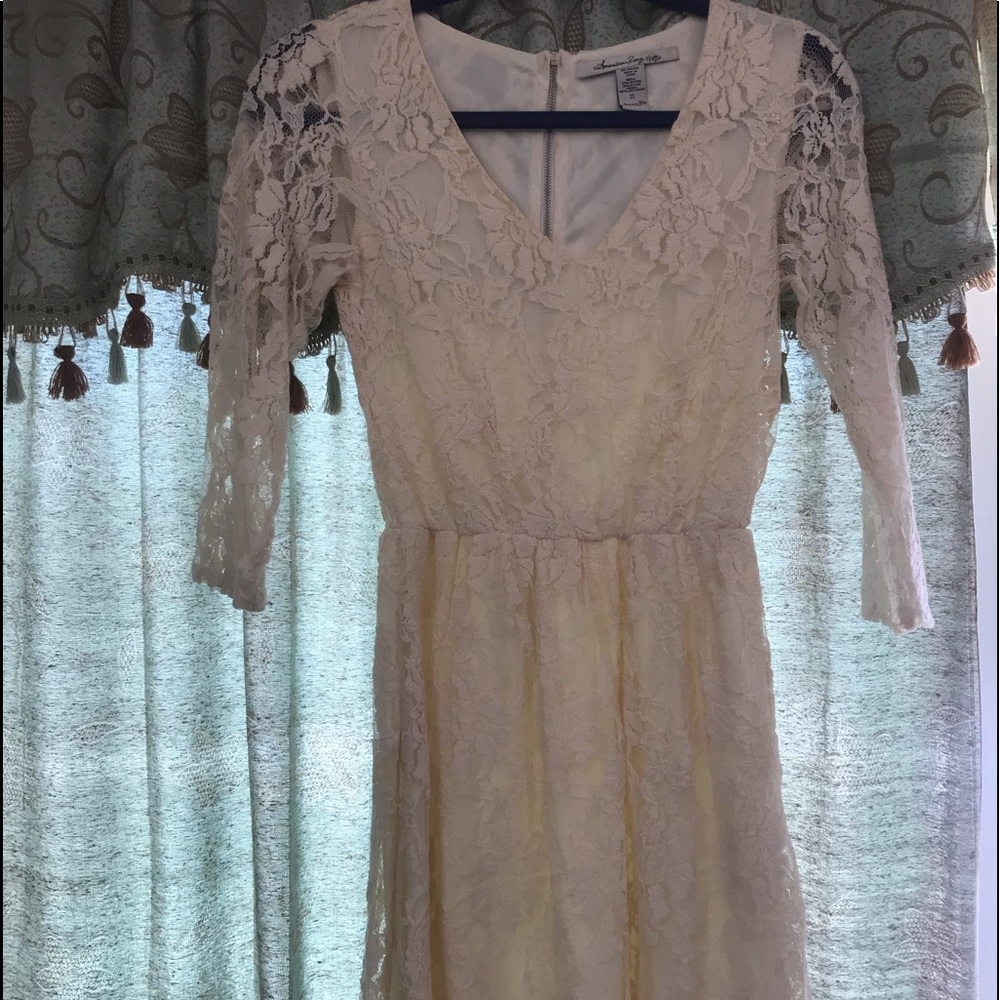 american rag lace dress size small